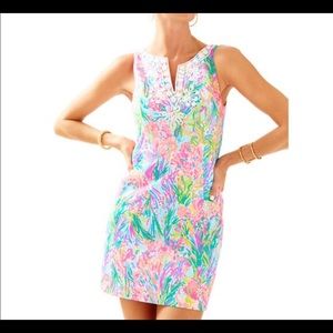 Lilly Pulitzer Gabby Shift Multi Fan Sea Pants-12